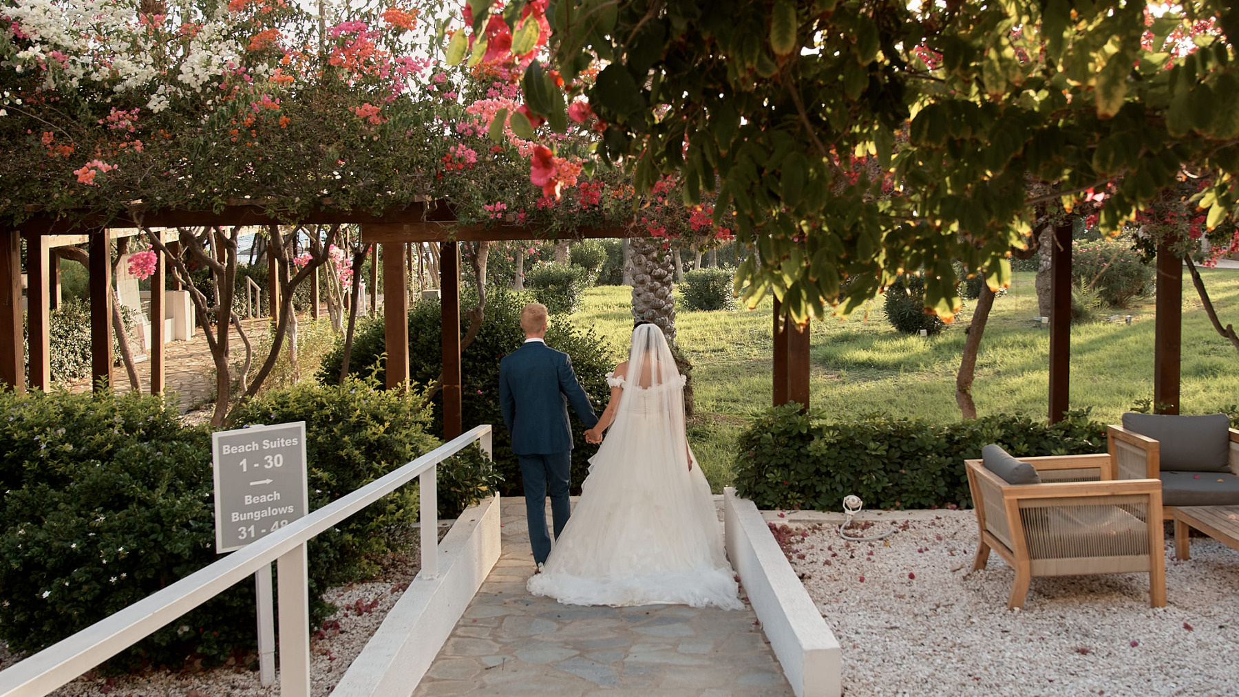 Wedding photograph, taken in Cyprus by Richard King