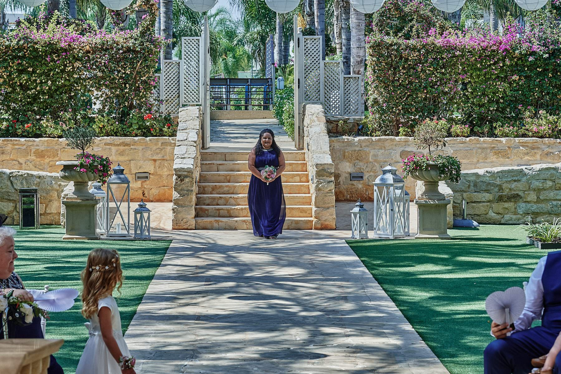 Wedding photograph, taken in Cyprus by Richard King
